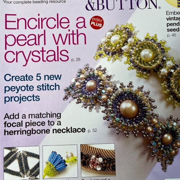 Bead & Button Magazine Jewelry Crafting Book u February 2011 Issue 101 - Picture 3 of 8